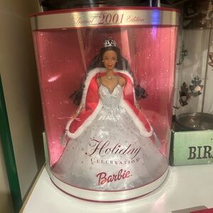 Mattel Holiday Barbie 2001